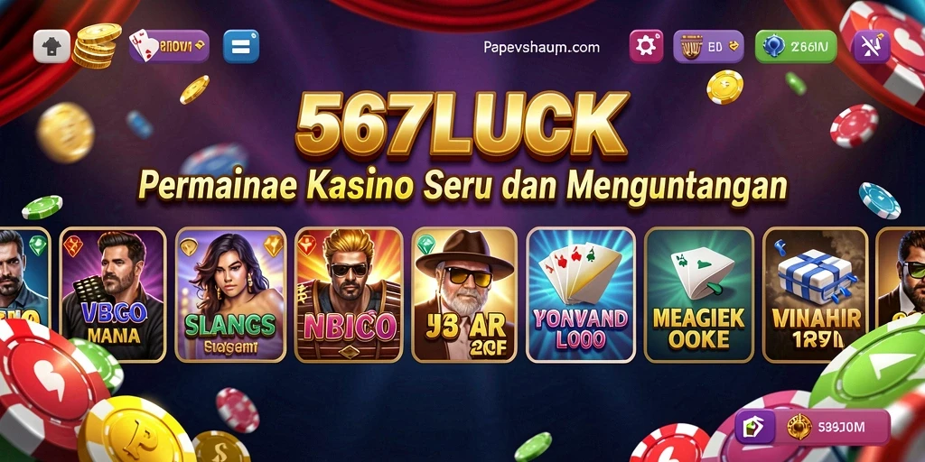 Tampilan gameplay Kasino yang seru dan menegangkan di 567LUCK.