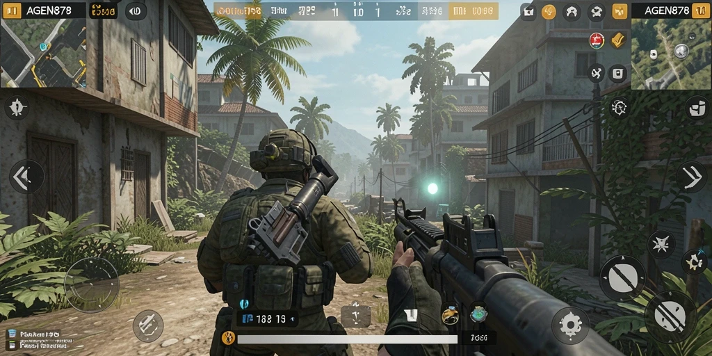 Tangkapan layar aksi seru dalam gameplay AGEN878 yang mendebarkan.