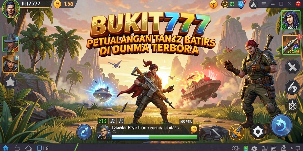 Screenshot yang menunjukkan gameplay dinamis dalam dunia terbuka.