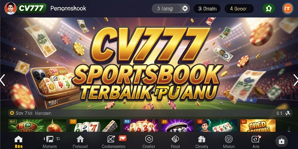 Screenshot gameplay CV777 yang menampilkan taruhan olahraga menarik.