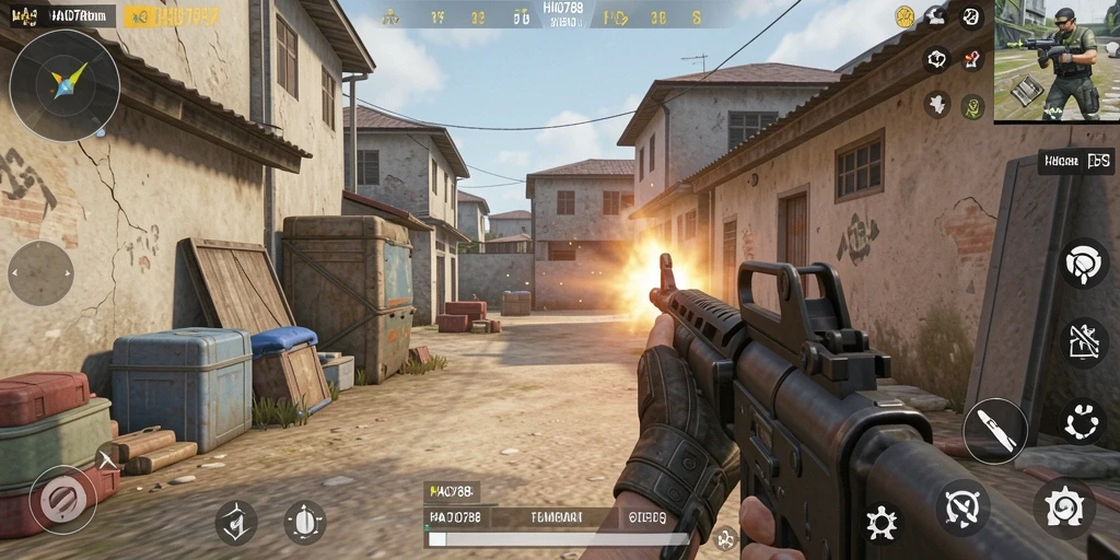 Tangkapan layar menampilkan gameplay seru HAO788 di kategori TPS.