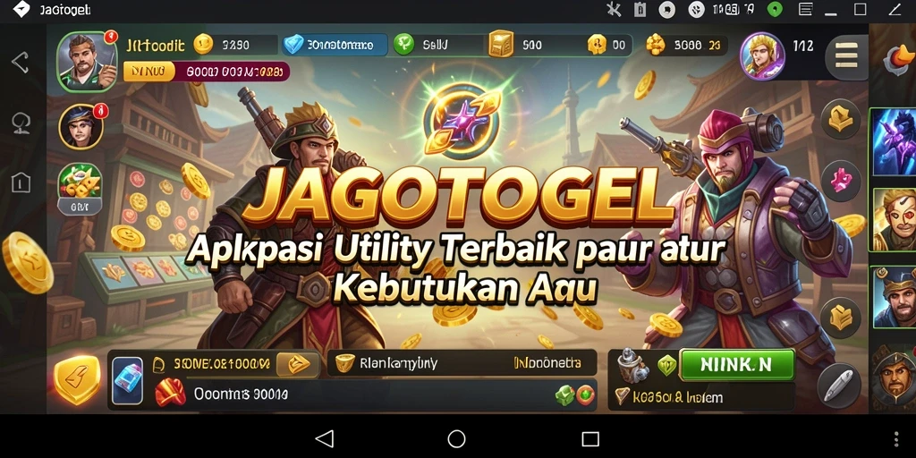 Tampilan antarmuka utama JAGOTOGEL yang menarik dan fungsional.