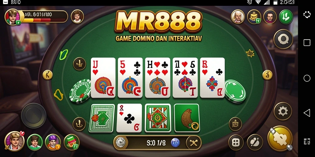 Tampilan gameplay seru dan interaktif di MR888