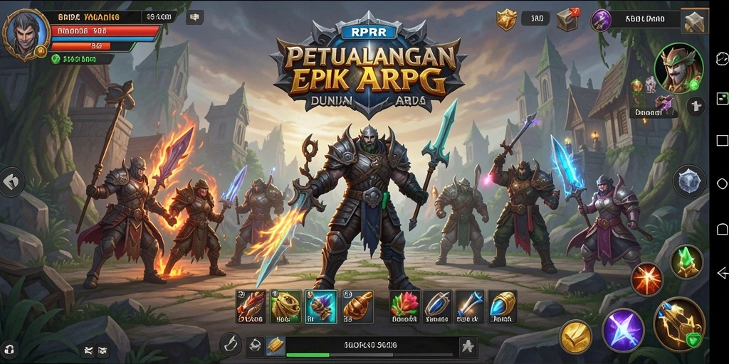 Tampilan gameplay RPRR yang memukau dan interaktif.