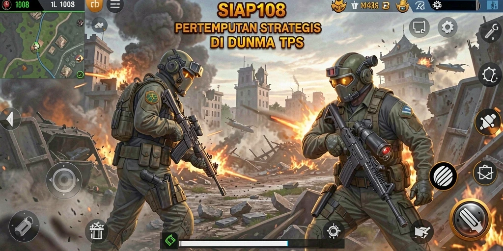 Tangkapan layar gameplay menampilkan aksi seru dalam SIAP108.