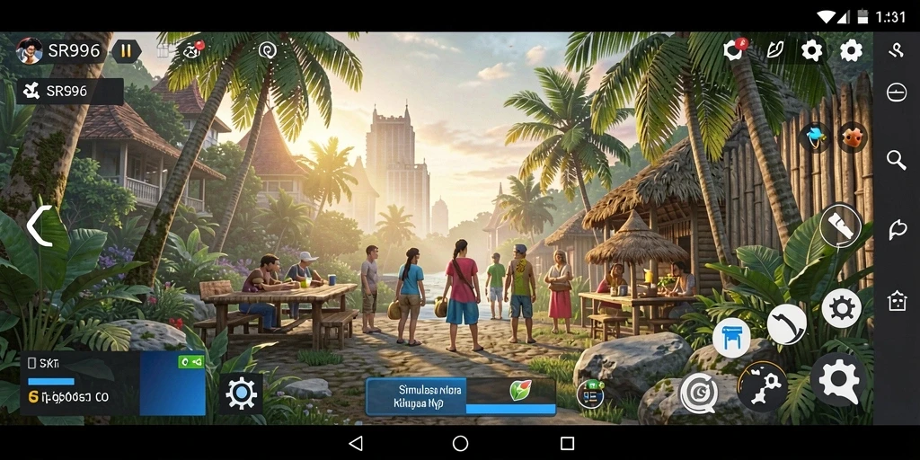 Screenshot gameplay SR996 dengan detail grafis yang menakjubkan.